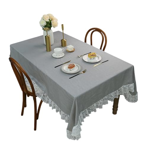 Künstlerische Blumen Tischdecke Verschüttete Resistente Maschine Waschbarer Polyester Für Esszimmer Küche Party Dekorative Tischdecke von SELVFZ