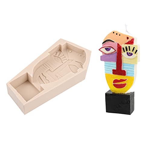 Künstlerisches Gesicht Silikonform Express Kerzen Seifenform Accessoire Silikonform Für Kerze Künstlerisches Gesicht Silikonform Express Kerzen Seifenform Accessoire Silikonform Für Kerze von SELVFZ