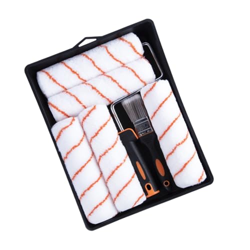 Lackwalzen Set Lackgriff Mit 5 Roller & Tablett Effizientes Lackierwerkzeug Einfach Zu Verwenden Lackieren Set Einfach Operieren Lackwalzen Set Lackgriff Mit 5 Roller & Tablett Effizientes Lackierwerkzeug Einfach Zu Verwenden Lackieren Set Einfach Operieren von SELVFZ