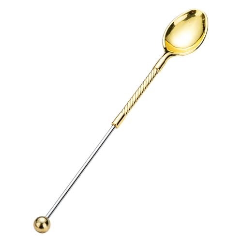 Langgriff Metalllöffel Perlendekoration Geeignet Für Eiscreme Mischung Dessert Servieren Haus Verwenden Sie Rühre Löffel Long Langgriff Metalllöffel Perlendekoration Geeignet Für Eiscreme Mischung Dessert Servieren Haus Verwenden Sie Rühre Löffel Long von SELVFZ