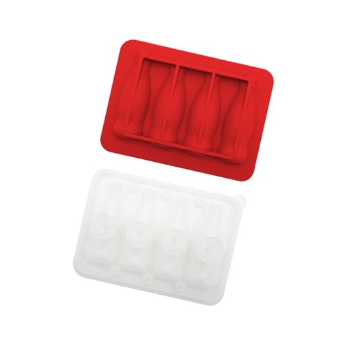 Lebensmittelqualität Silikon 3D Cokes Flasche Eisform Mit Deckel Eiswürfeln Maker Accessoires Für Heimfeiern Und Kreatives Getränk von SELVFZ