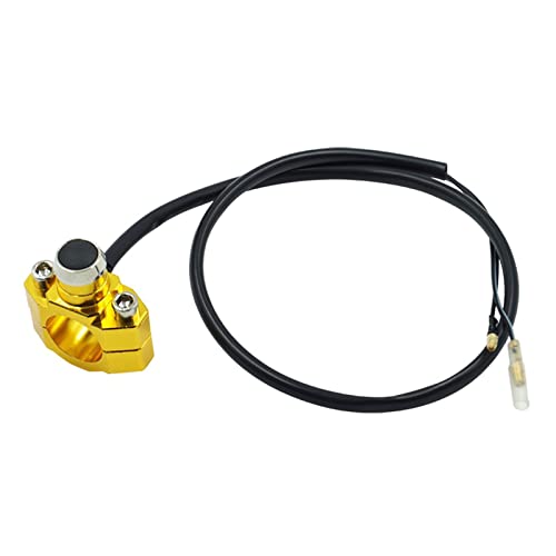 Lock/Selbst Reseet Lenkersteuerungsschalter Aluminium Legierungs Lenkermontage Start Horn Scheinwerfer Schalter Leichter Aluminiumlegierschalter Schalter Motorradschalter von SELVFZ