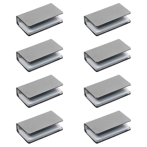 Mehrzweckmagnetschrank Riegel 8 Packung Schieberie Für Rahmenlose Glastür Bis Zu 6 Mm Dicker Eisenhardware Glas Tür Magnetklamm von SELVFZ