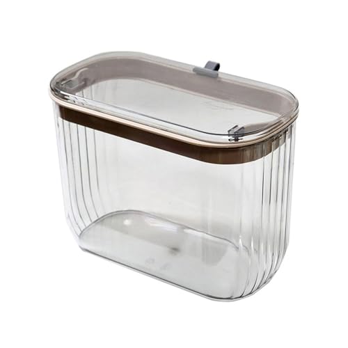 Multi Funktionaler Aufbewahrungskorb Kleine Hängende Mülleimer Mit Deckel Für Küche Transparent Wandmontierte Mülldosen Abnehmbarer Mülleimer Dose Multi Funktionaler Aufbewahrungskorb Kleine Hängende Mülleimer Mit Deckel Für Küche Transparent Wandmontierte Mülldosen Abnehmbarer Mülleimer Dose von SELVFZ