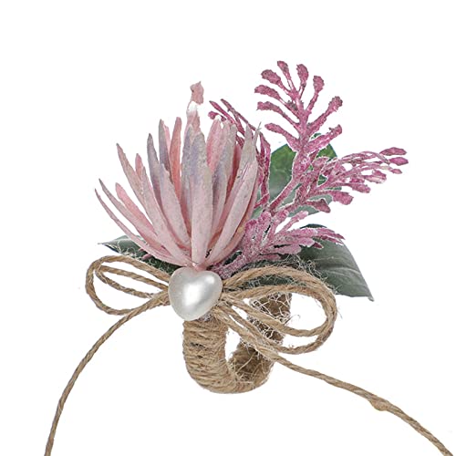 Natural Serviette Schnallenhalter Faux Blumen Servietten Exquisites Hochzeitstisch Dekoration Für Party Bankett Täglich Verwenden Sie Esstisch Dekorationen Elegantes Weihnachtsfest Natural Serviette Schnallenhalter Faux Blumen Servietten Exquisites Hochzeitstisch Dekoration Für Party Bankett Täglich Verwenden Sie Esstisch Dekorationen Elegantes Weihnachtsfest von SELVFZ