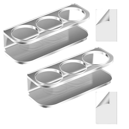 Packung Von 2 Modernen Acryl Organisatoren Steht Für Cosmetics Parfums Office Supplies Lagertange Mit 3 Slot Mehrzweck Acrylregal Packung Von 2 Modernen Acryl Organisatoren Steht Für Cosmetics Parfums Office Supplies Lagertange Mit 3 Slot Mehrzweck Acrylregal von SELVFZ