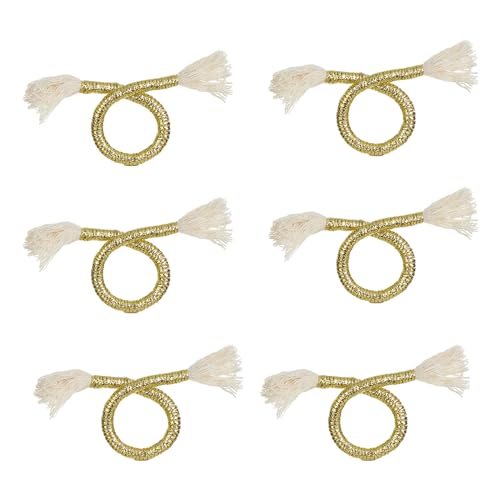 Packung Von 6 Serviettenringen Für Elegante Tisch Seinseinstellungen Dekorative Serviette Schnallen Stilvoller Serviettenhalter Für Hochzeiten Partys Seidentuch Serviette Schnalle Packung Von 6 Serviettenringen Für Elegante Tisch Seinseinstellungen Dekorative Serviette Schnallen Stilvoller Serviettenhalter Für Hochzeiten Partys Seidentuch Serviette Schnalle von SELVFZ
