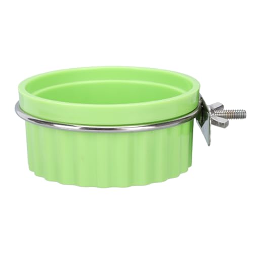Parrot Food Bowl Klemme Coops Cup Vogel Käfig Wasser Für Sittiche Afrikanische Grautöne Conure Vogel Fütterungsschale Papageifahren Mit Klammern von SELVFZ