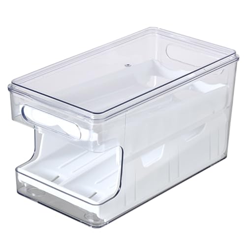 Platz Sparende Doppelschicht Aufbewahrungsbox Sicherer Eierspeicher Schieber Eggs Behälter Automatisch Scrolling Eggs von SELVFZ