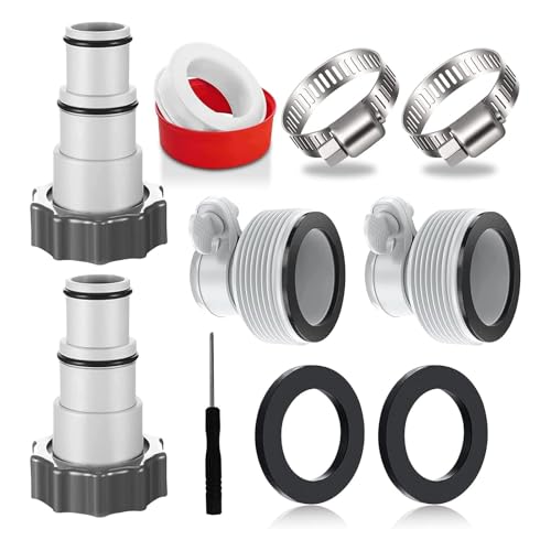 Poolschlauchanschluss 1.25 "bis 1 5" Poolschlauchadapter Für Pool Zubehör Ersatzschlauchadapter Für Den Pool Poolschlauchanschluss 1.25 "bis 1 5" Poolschlauchadapter Für Pool Zubehör Ersatzschlauchadapter Für Den Pool von SELVFZ