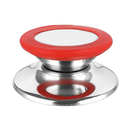 Pot Deckel Top Ersatzknopf Wärme Resistente Silikonabdeckungsgriff Pfanne Deckel Halten Griffe Einfache Installation von SELVFZ