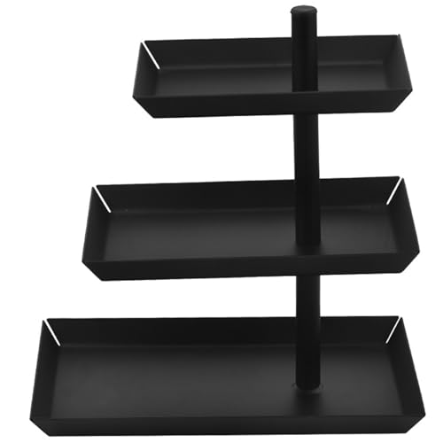 Praktische 3 Schicht Servierständer Und Platten Set Metallgebäck Und Dessert Speicher Rack Displayhalter Praktische 3 Schicht Servierständer Und Platten Set Metallgebäck Und Dessert Speicher Rack Displayhalter von SELVFZ