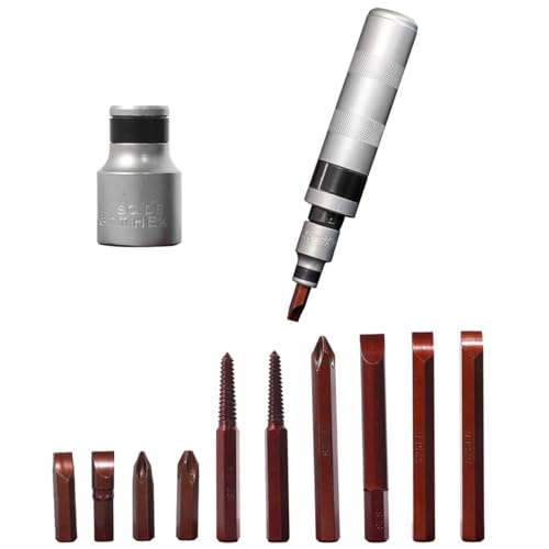 Professionelle Schraubenentfernung Mit Mehreren Größen Entfernung Extraktor Werkzeug 12PC Korrosion Resistente Extraktor Set Für Verklemmte Befestigungselemente Mehrfachgrößen Schraubenkit von SELVFZ