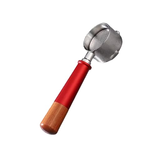 Professioneller Espresso Portafilter Mit Holzgriff Bodenloser Kaffeemaschine Filterkorb Café Shop Ausrüstung Italienische Kaffeemaschine Teile von SELVFZ