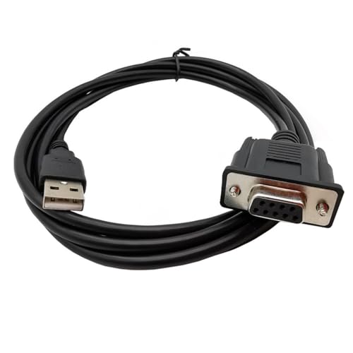 SELVFZ 1 8meter USB Auf RS232 Kabel USB Auf RS232 Adapter Zum Anschließen Von Geräten Mit Computern 180 Cm/70 87in von SELVFZ
