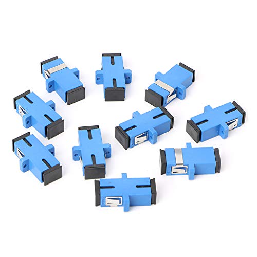 SELVFZ 10pcs UPC Glasfaser Adapter Fiber Flansch UPC Anschluss von SELVFZ