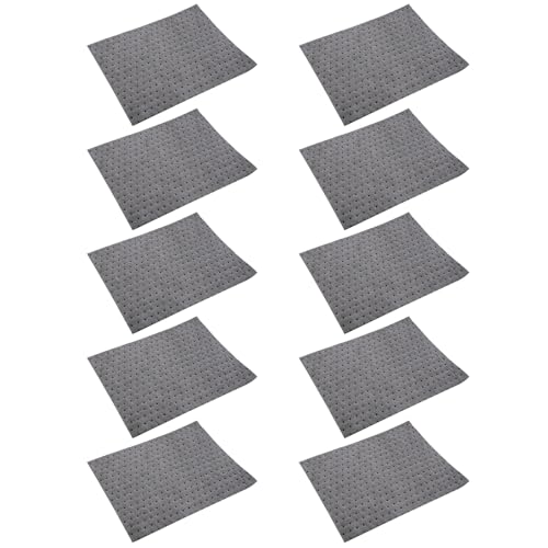 SELVFZ Absorbierende Ölpolster Wiederverwendbare Absorbierende Garagenboden Ölpill Matte Schützen Sie Garagenboden Teppich Antislip Ölpest von SELVFZ
