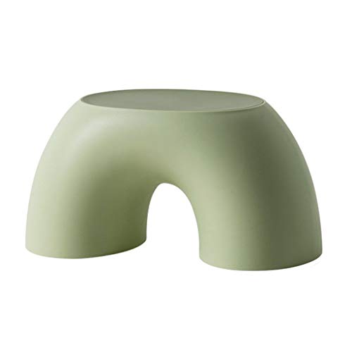 SELVFZ Einfache Halbtringe Regenbogen Kleine Bänke Home Indoor Stuhl Kinder Kinderhocker Fußbrett Möbel Hocker Spielzeug Sofa Kinder Schlafzimmer von SELVFZ