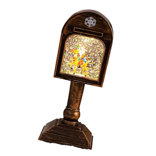 SELVFZ Glühende Musikalische Weihnachts Postbox Kristall Nachtlicht Für Urlaubsraum Dekoration USB Angetriebener Tischlampe Musical Weihnachtskristalllichtdekorationen SELVFZ Glühende Musikalische Weihnachts Postbox Kristall Nachtlicht Für Urlaubsraum Dekoration USB Angetriebener Tischlampe Musical Weihnachtskristalllichtdekorationen von SELVFZ
