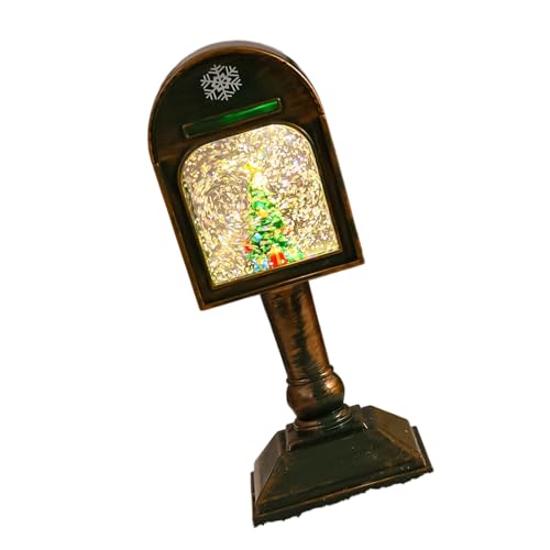 SELVFZ Glühende Musikalische Weihnachts Postbox Kristall Nachtlicht Für Urlaubsraum Dekoration USB Angetriebener Tischlampe Musical Weihnachtskristalllichtdekorationen SELVFZ Glühende Musikalische Weihnachts Postbox Kristall Nachtlicht Für Urlaubsraum Dekoration USB Angetriebener Tischlampe Musical Weihnachtskristalllichtdekorationen von SELVFZ