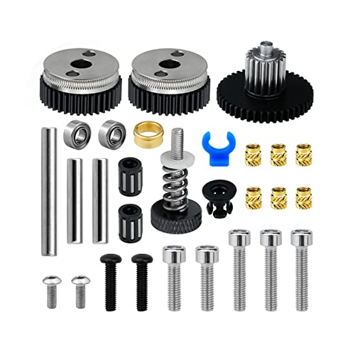 SELVFZ HGX Extruder Extruder Gear Härtungstahl Upgrade Futtermittel Extruder Für 3D Druckerzubehör von SELVFZ