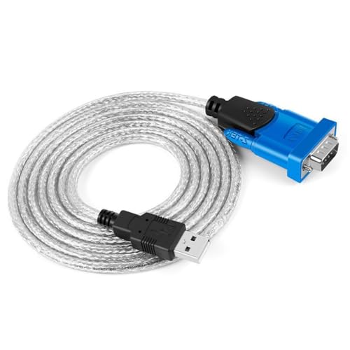 SELVFZ Haltbarkeit USB RS232 Adapter Kabel PVC Beschichtung Für Stabile Signale Transmission 50 Cm/100 Cm/180 Cm/300 Cm von SELVFZ