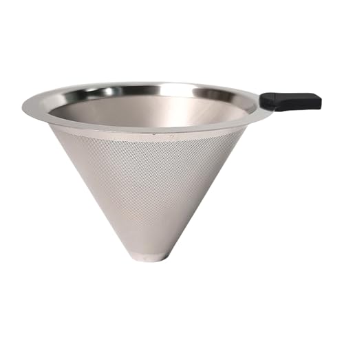 Hand Tropfende Kaffeemaschine Edelstahl Filter Tasse Professional Über Kaffeetasse Geeignet Für Büro Oder Reisen von SELVFZ