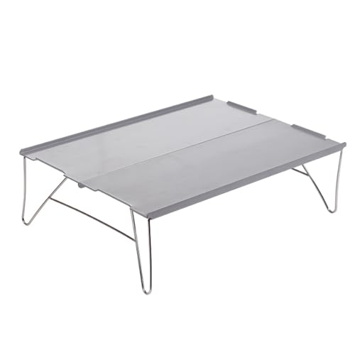 SELVFZ Kleine Faltbare Picknicks Travel Camping Klapptisch Aluminium Tisch Freien Wanderung Tragbarer Picknicks Touristentisch Für Reisen von SELVFZ