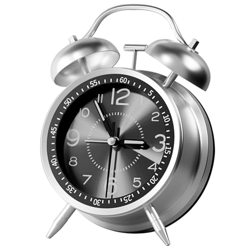 SELVFZ Lauter Wecker Mechanischer Doppelglocken Desktop Home Office Metall Wecker Nachtleuchte Neben Uhrendekor Wecker Laut Laut SELVFZ Lauter Wecker Mechanischer Doppelglocken Desktop Home Office Metall Wecker Nachtleuchte Neben Uhrendekor Wecker Laut Laut von SELVFZ