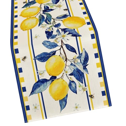 SELVFZ Multisize Waschblumen Tischabdeckung Robustes Stoffbuffet Party Kernstück Design Rustik Home Dekoration Tischdecke von SELVFZ