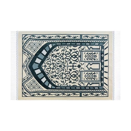 SELVFZ Muslime Gebetsdecke 70x110 cm Tragbarer Teppich Weich Dicke Muslime Gebetsteppiche Große Ramadans Geschenke Muslime Gebet Matten SELVFZ Muslime Gebetsdecke 70x110 cm Tragbarer Teppich Weich Dicke Muslime Gebetsteppiche Große Ramadans Geschenke Muslime Gebet Matten von SELVFZ