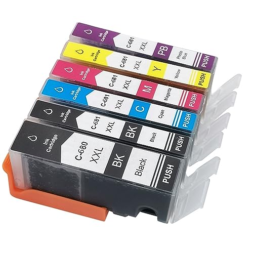 SELVFZ PGI 680 CLI 681 Volltuschpatrone Mit Chip Für TR7560 TR8560 TS6160 Drucker Nachfüllbar SELVFZ PGI 680 CLI 681 Volltuschpatrone Mit Chip Für TR7560 TR8560 TS6160 Drucker Nachfüllbar von SELVFZ