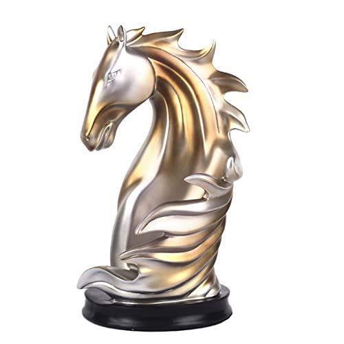 SELVFZ Pferdeform Weinregal Harz Tierstatue Weinflaschenhalter Display Für Home Wedding Party Dinner Decor von SELVFZ