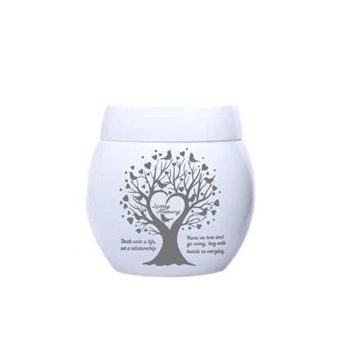 SELVFZ Rostproofe Pet Memorial Urne Für Asche Und Haustierpelze Haarspeicher Für Hausausstellungen Und Hundekatzen Menschlicher Verlust Erinnerungen Mitgeschenkgeschenkverlust von SELVFZ