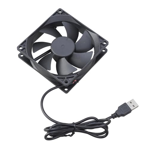 SELVFZ Router Kühling Lüfter PC HDTV Box Ruhig 5 V USB Strom 92mmx92mmx25mm Schrankkühlungslüfter 92mm Schutznetzersatz SELVFZ Router Kühling Lüfter PC HDTV Box Ruhig 5 V USB Strom 92mmx92mmx25mm Schrankkühlungslüfter 92mm Schutznetzersatz von SELVFZ