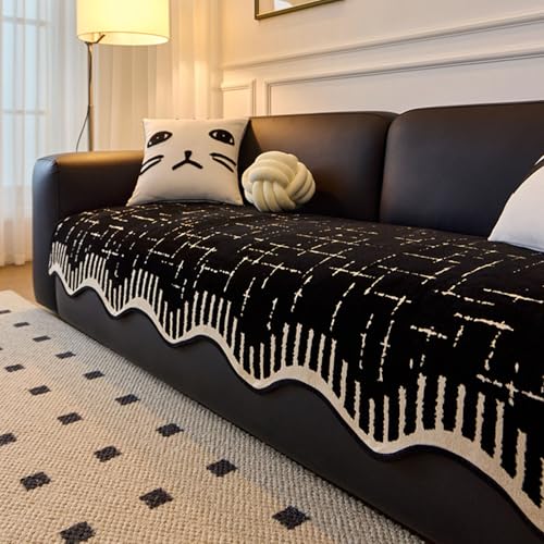SELVFZ Schlupffestes Wohnzimmerkissen Weiche Chenilles Materialien Luftstränge Konstruktionen Lebendiger Hausdekoration Einfache Wartung Chenilles Sofa Pad von SELVFZ