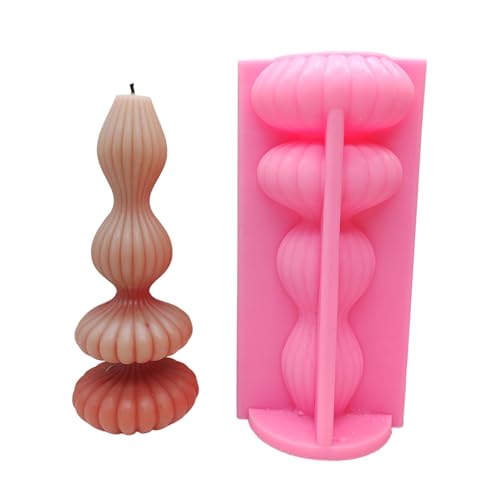 SELVFZ Silikonformen mit gestreiftem Turm, für Seife, Gips, Dekorationen, Zuhause, Schreibtisch, Ornamente, Epoxidharz, Bastelbedarf SELVFZ Silikonformen mit gestreiftem Turm, für Seife, Gips, Dekorationen, Zuhause, Schreibtisch, Ornamente, Epoxidharz, Bastelbedarf von SELVFZ