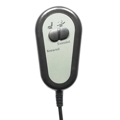 SELVFZ Steuerungsschalter Hochleistungs ABS Liege Fernbedienung Die Meisten Elektrischen Sofas Einfach Installation 2 Taste Handcontroller Elektrischer Sofa Controller von SELVFZ