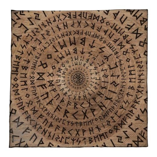 SELVFZ Tarotkarte Tischdecke Quadratische Gottesdelserie Muster Astrologys Tischdecke Tischmatte Hexereien Liefert Altäre Tarot Karten Tuch von SELVFZ