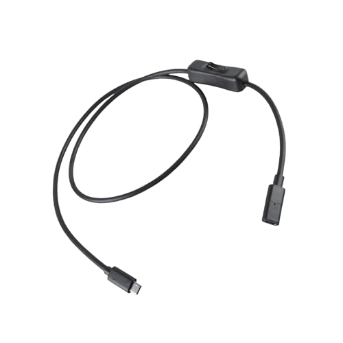 SELVFZ Typ C USB 3.1 Verlängerungskabel Männlich Weibliches Adapterkabel Mit Build In Switching Taste Für Schnelle Von 10 Gbit/S Datenschaltsteuerungsdraht SELVFZ Typ C USB 3.1 Verlängerungskabel Männlich Weibliches Adapterkabel Mit Build In Switching Taste Für Schnelle Von 10 Gbit/S Datenschaltsteuerungsdraht von SELVFZ