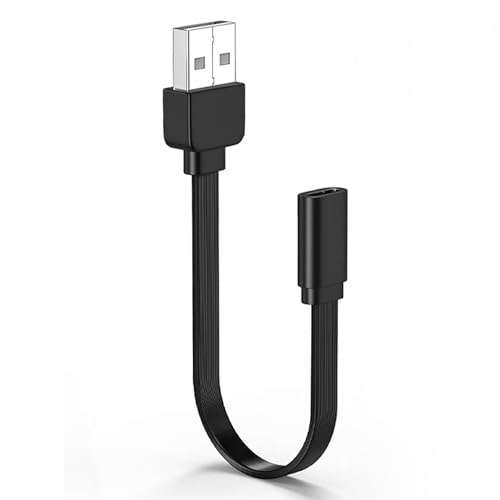 SELVFZ USB 2.0 Bis Zum Typ C Adapterkabel 1 5 Mm Silikondraht Für Effiziente 2A Lade Und Datenübertragung von SELVFZ