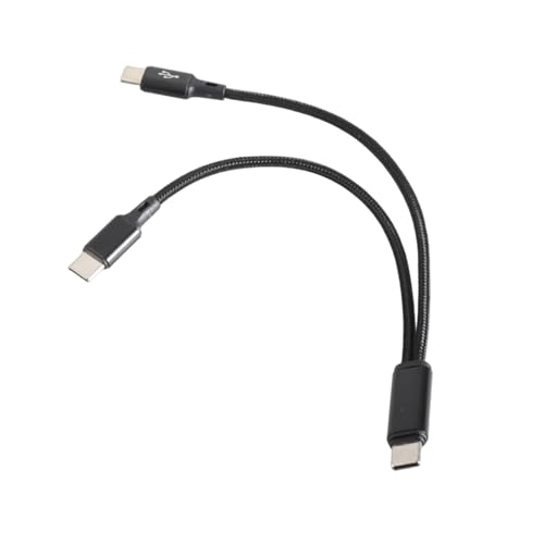SELVFZ USB C Bis 2 USB C Splitterkabel Typ C Stromkabel Nylon Geflochten SELVFZ USB C Bis 2 USB C Splitterkabel Typ C Stromkabel Nylon Geflochten von SELVFZ