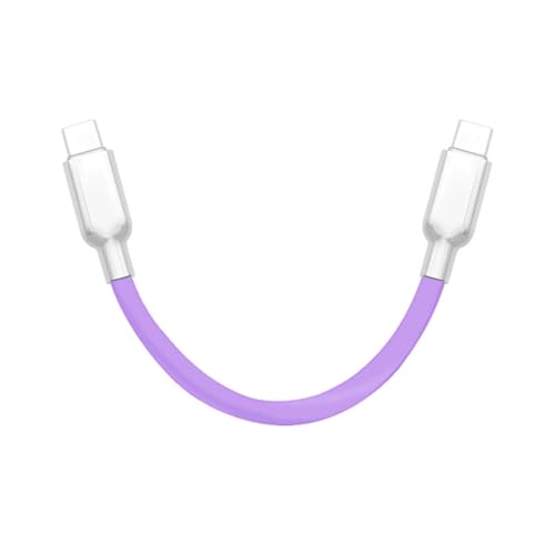 SELVFZ USB C Zu USB C Datenkabel Silikon Fast Ladekabeldraht Unterstützt 240W Mit Breiter Kompatibilität Für Telefonestabletten von SELVFZ