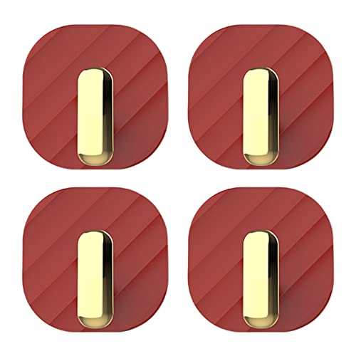 SELVFZ Wandhängehaken 4pcs/Set Wasserdicht Hook Hakenhalter Für Heimschlafzimmer Badezimmer Handtuch Bad Mehrzweck von SELVFZ