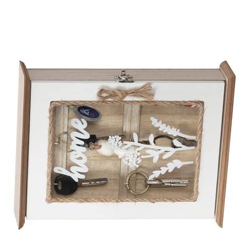 SELVFZ Wandmontierte Holzschlüsselhalter Mit 6 Haken Und Abschließbarem Sicherheitsschrank Für Eingangsbehörden Der Home Office Eingangsorganisatoren Moderne Storage Cabinet Home SELVFZ Wandmontierte Holzschlüsselhalter Mit 6 Haken Und Abschließbarem Sicherheitsschrank Für Eingangsbehörden Der Home Office Eingangsorganisatoren Moderne Storage Cabinet Home von SELVFZ