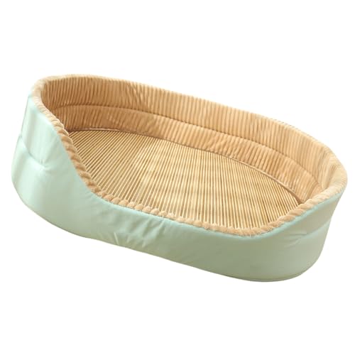 SELVFZ Warmes Kuschel Haustierbett Für Zuhause Und Reisen Halb Geschlossene Design Antislip Restbett Maschine Waschbare Große Rassen Haustier Haustier von SELVFZ