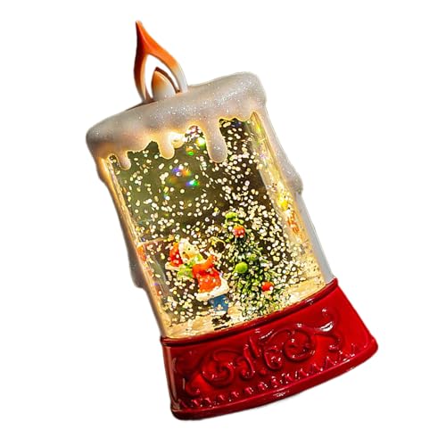 SELVFZ Weihnachtsthemen Nacht Licht Kerze Form Schneekugel Tischlampe Für Kinder Zimmer Urlaub Festliche Dekoration Tragbare Weihnachtsdekoration Licht SELVFZ Weihnachtsthemen Nacht Licht Kerze Form Schneekugel Tischlampe Für Kinder Zimmer Urlaub Festliche Dekoration Tragbare Weihnachtsdekoration Licht von SELVFZ