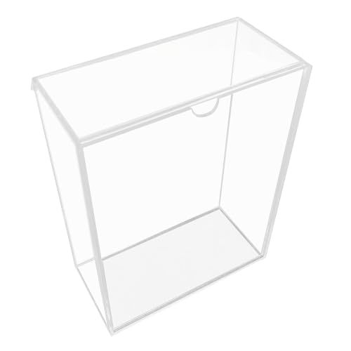 SELVFZ Zeitgenössische Klare Desktop Tablett Dekorative Aufbewahrungsbehälter Display Hülle Für Handwerk Zubehör Schreibtisch Anordnung Dekorative Schreibtisch Aufbewahrungsfach Tablett von SELVFZ