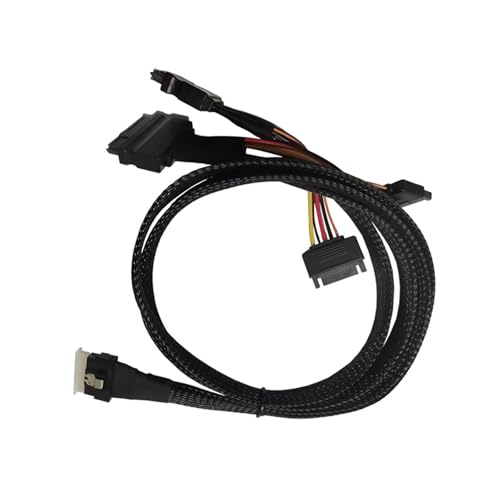 SFF8654 (8i) Bis 2xSFF8639 NVME Extender Kabel Festplattenkabel 12/24gbit/s Chassis Getriebekabel Für Data Center Server von SELVFZ