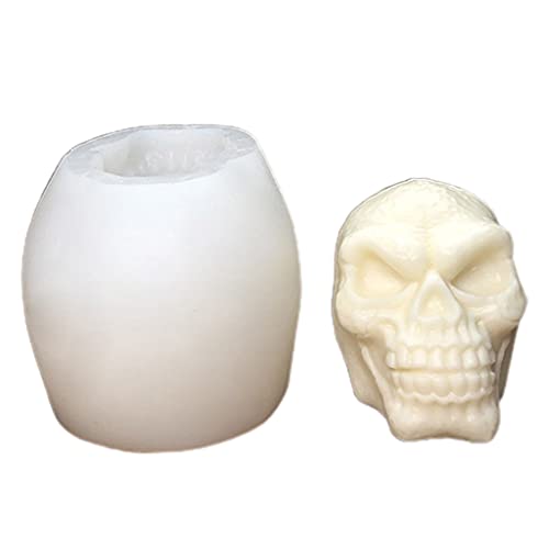 Schädel Silikonform Für Halloween Kerzenherstellung Handgefertigter Seife Tonform Kuchen Schokolade Dekorieren Backvorrichtungen Silikonseife Formen Formen Schädel Silikonform Für Halloween Kerzenherstellung Handgefertigter Seife Tonform Kuchen Schokolade Dekorieren Backvorrichtungen Silikonseife Formen Formen von SELVFZ